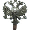 Queen's Dragoon Guards Chrome Cap Badge