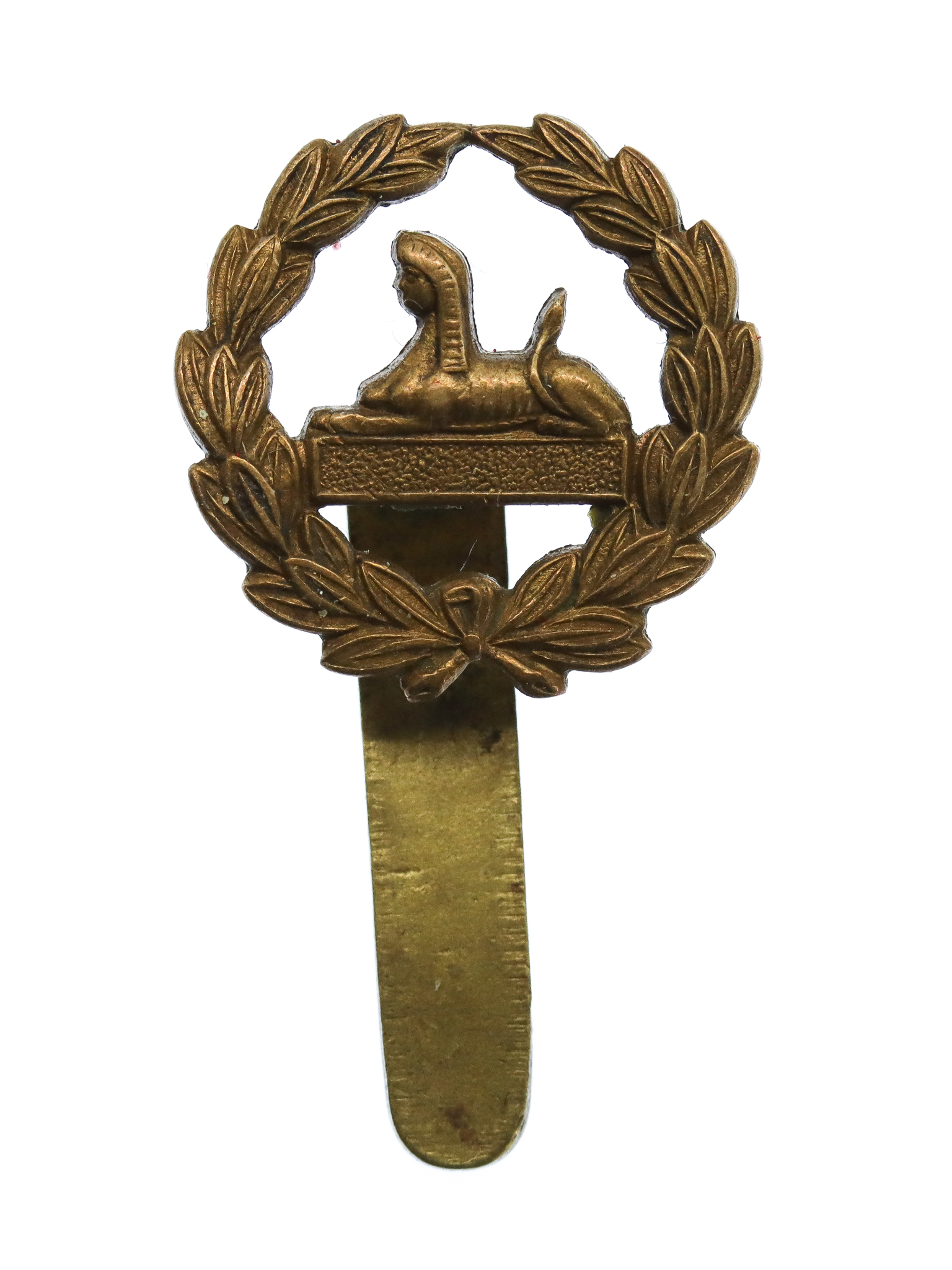 Rare 5th & 6th Bns. Gloucestershire Regiment Back Cap Badge