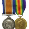 WW1 British War & Victory Medal Pair - Pte. E.H. Sutton, 12th Bn. Notts & Derby Regiment (Sherwood Foresters)