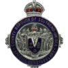 County Borough of Southend-on-Sea Special Constabulary Enamelled Lapel Badge - King's Crown