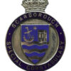 Scarborough Special Constabulary Enamelled Cap Badge - King's Crown