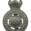 Caernarvonshire Constabulary Cap Badge - King's Crown