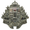 Neath Borough Police Chrome Cap Badge - King's Crown