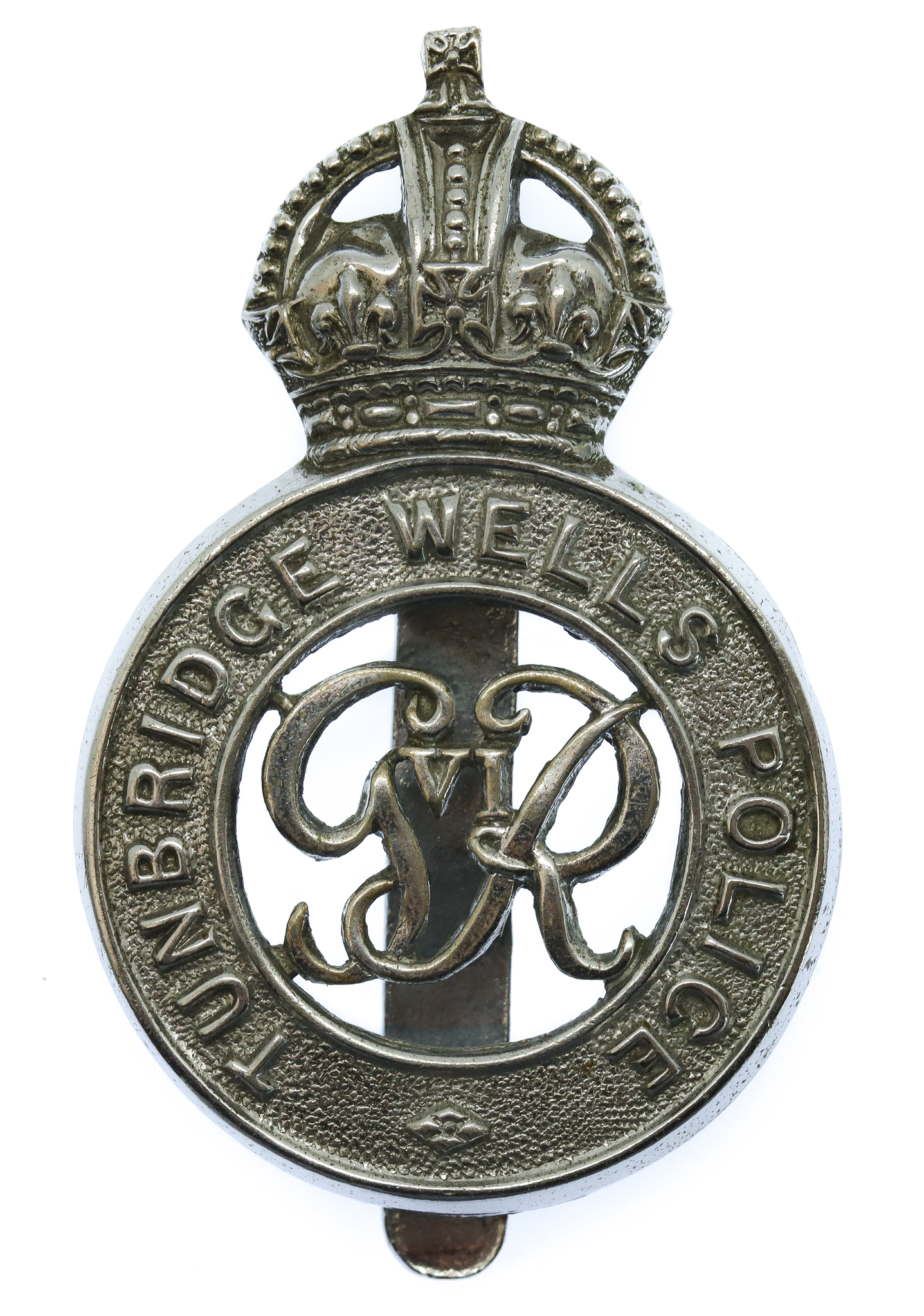 George VI Tunbridge Wells Borough Police Cap Badge 