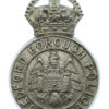Bedford Borough Police Cap Badge - King's Crown