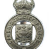 Cambridge City Police Cap Badge - King's Crown