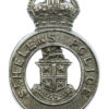 St. Helens Police Cap Badge - King's Crown