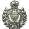 Leeds City Police Wreath Cap Badge - King's Crown