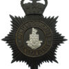 Huntingdonshire Constabulary Night Helmet Plate - Queen's Crown