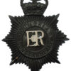 Cumbria Constabulary Night Helmet Plate - Queen's Crown