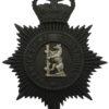 Warwickshire Constabulary Night Helmet Plate - Queen's Crown