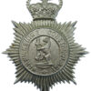 Warwickshire Constabulary Helmet Plate - Queen's Crown