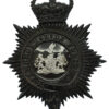 Pembrokeshire Police Night Helmet Plate - Queen's Crown