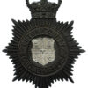 Luton County Borough Police Night Helmet Plate - Queen's Crown