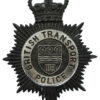 British Transport Police (B.T.P.) Night Hemet Plate - Queen's Crown