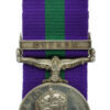 General Service Medal (Clasp - Cyprus) - Pte. C. Waterson, King's Own Yorkshire Light Infantry