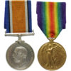 WW1 British War & Victory Medal Pair - Gnr. J.A. Wait, Royal Artillery