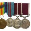 WW1 Mentioned in Despatches, MSM, LS&GC and Royal Humane Society Medal Group of Six - R.S.Mjr. A. Worsfold, Royal Artillery