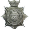 Warrington Borough Police Helmet Plate - Queen's Crown