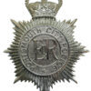 Portsmouth City Police Helmet Plate - Queen's Crown