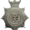 Derby County & Borough Constabulary Helmet Plate - Queen's Crown