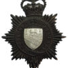 Norfolk Constabulary Night Helmet Plate - Queen's Crown