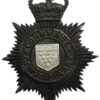 Cornwall Constabulary Night Helmet Plate - Queen's Crown