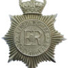 Lincolnshire Constabulary Helmet Plate - Queen's Crown