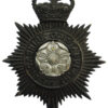 Lancashire Constabulary Night Helmet Plate - Queen's Crown