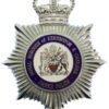 Royal Borough of Kensington & Chelsea Parks Police Enamelled Helmet Plate - Queen's Crown