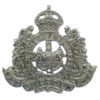 East Suffolk Police Chrome Cap Badge - King's Crown
