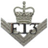 Metropolitan Police Station Sergeant's Cape Rank Insignia (E13) - Queen's Crown