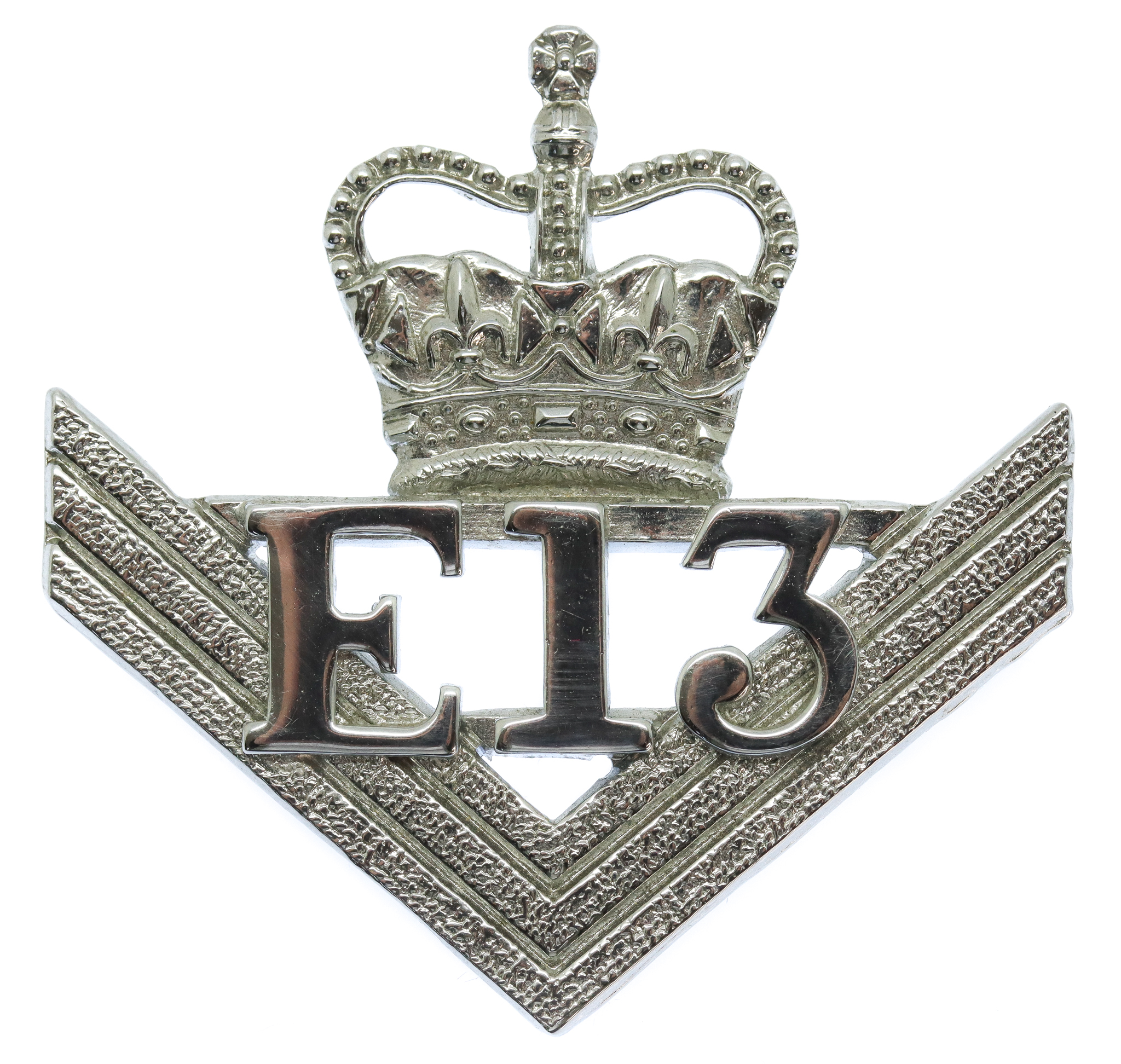 Metropolitan Police Station Sergeant's Cape Rank Insignia (E13) - Queen's Crown