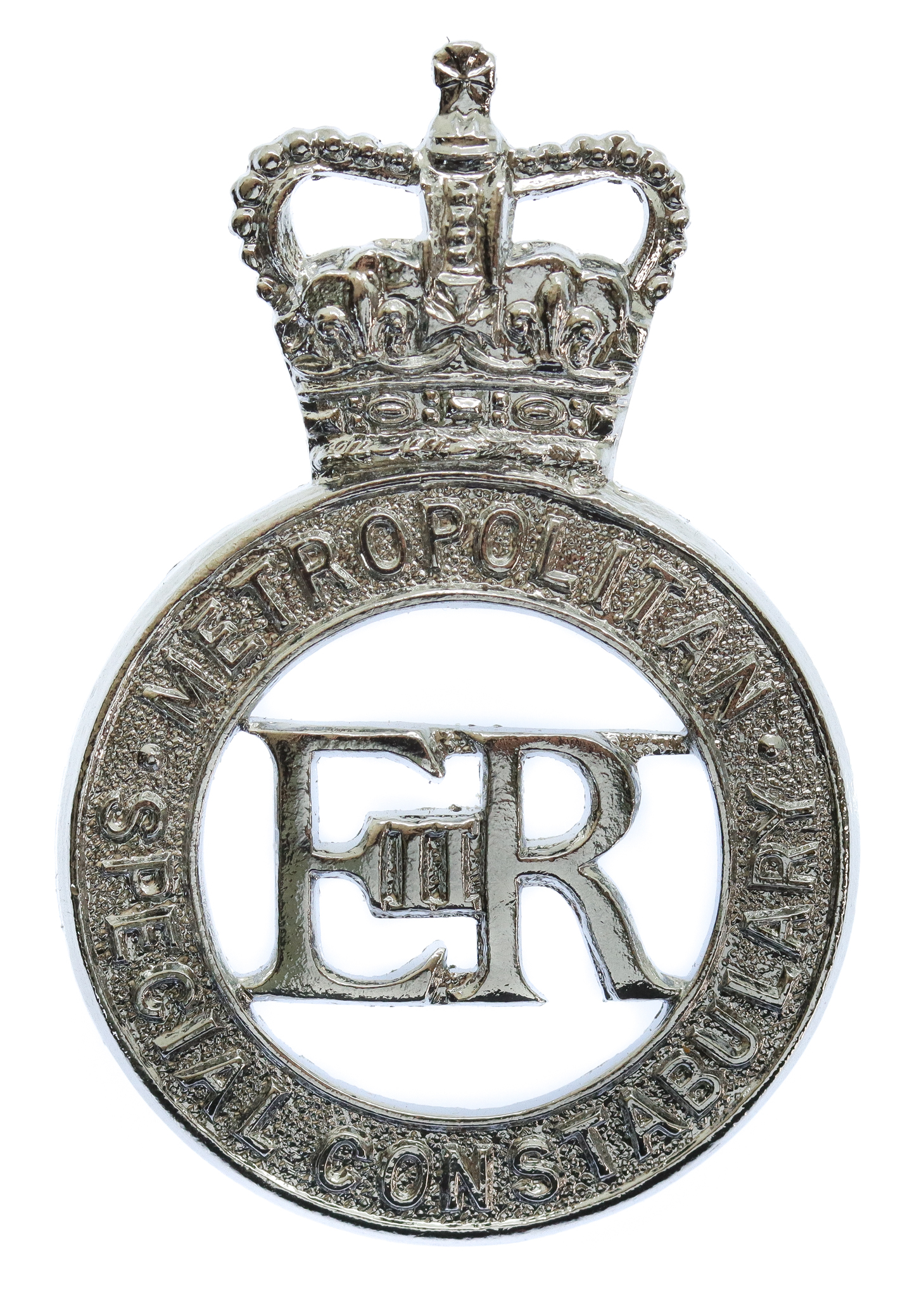 Metropolitan Special Constabulary Cap Badge - Queen's Crown