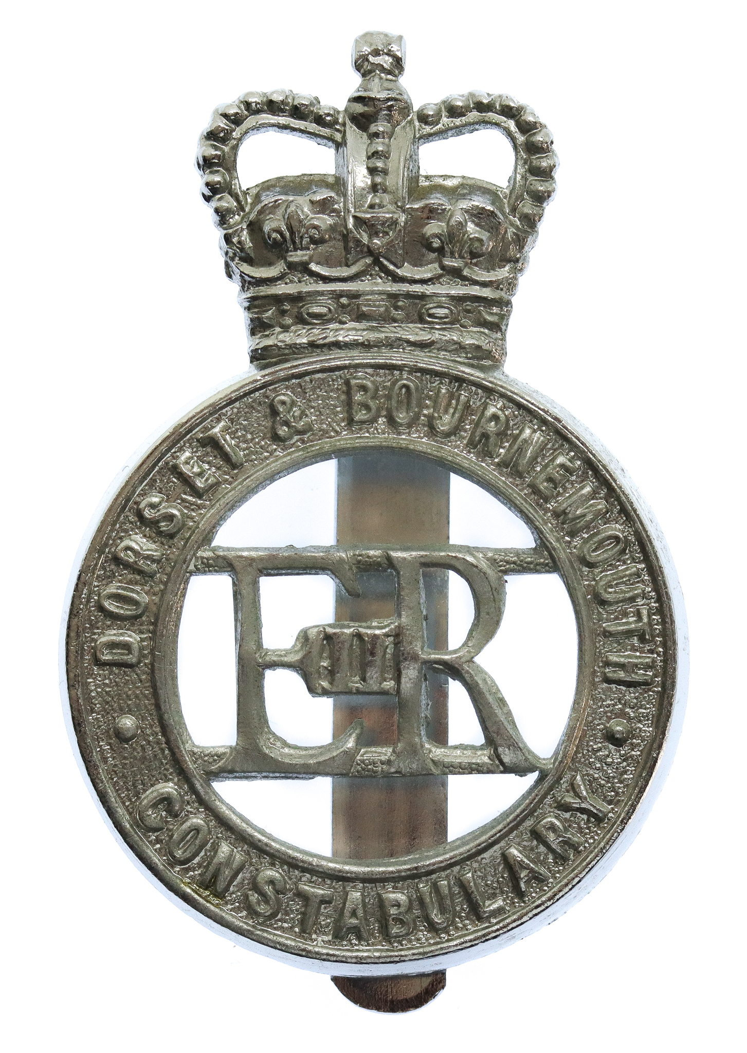 Dorset & Bournemouth Constabulary Cap Badge - Queen's Crown