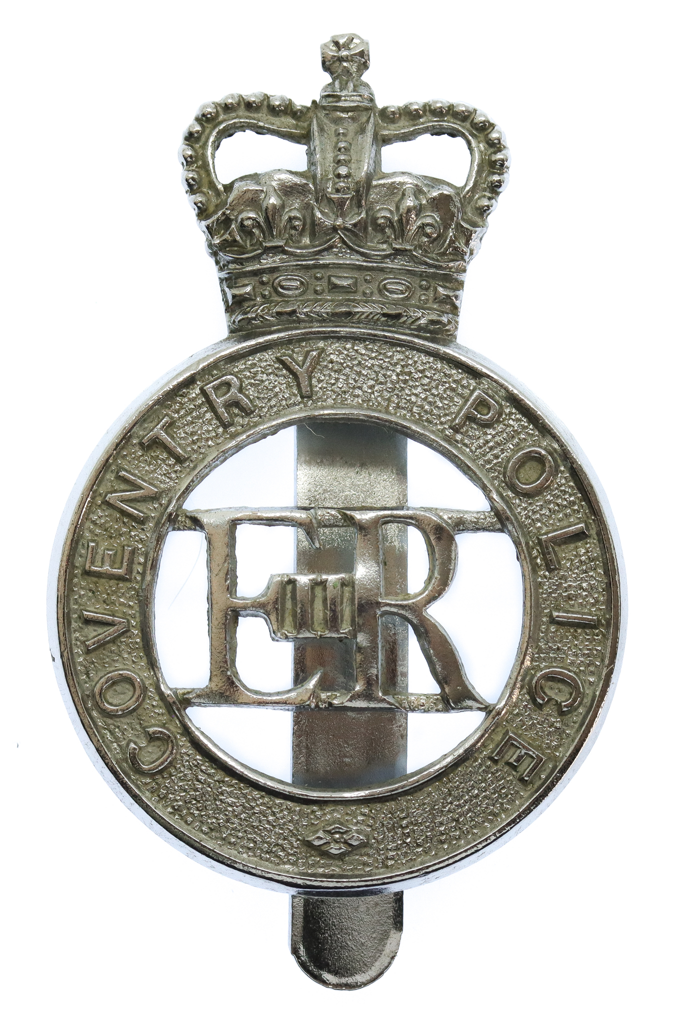 Coventry Police Cap Badge - Queen's Crown