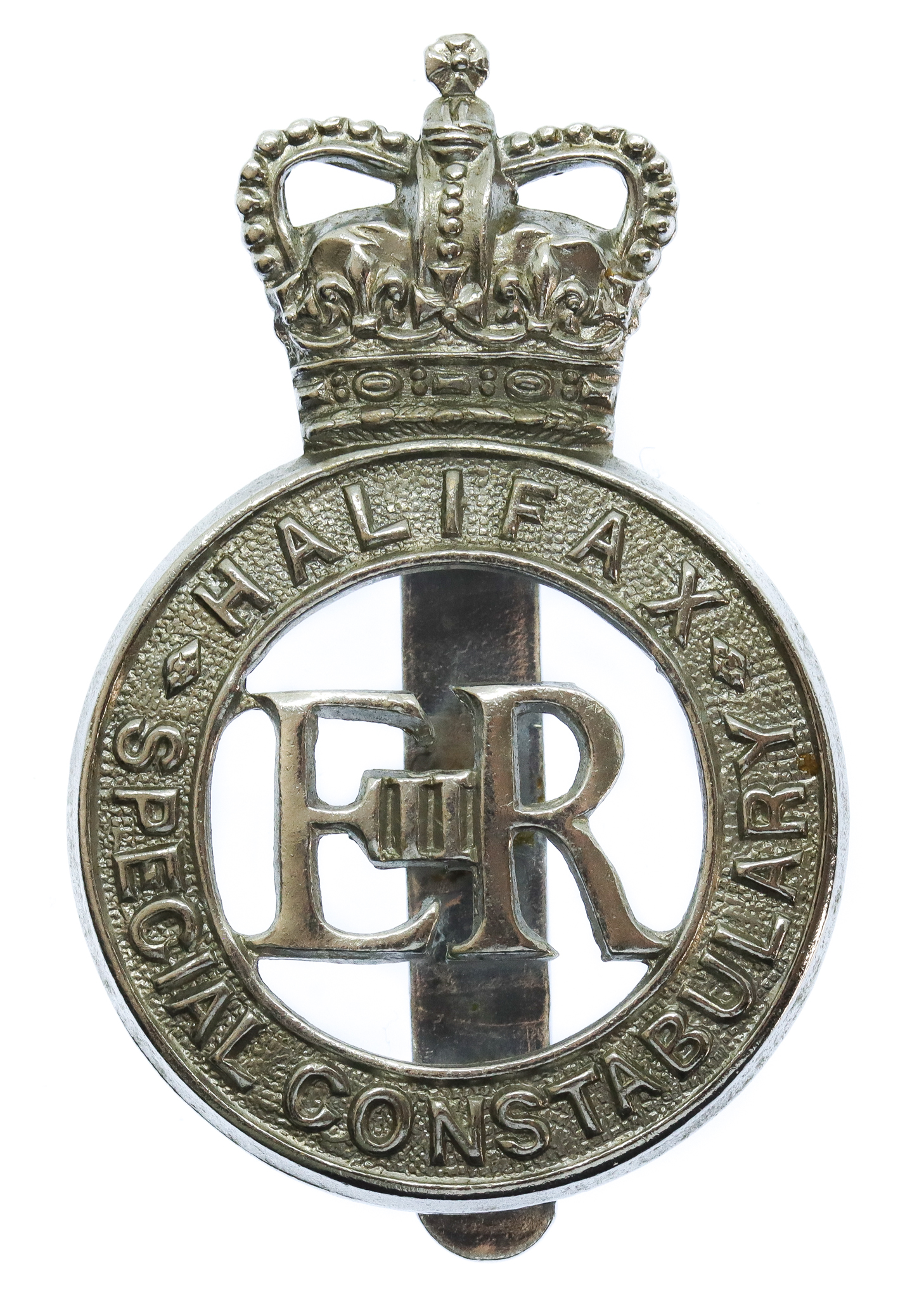 Halifax Special Constabulary Cap Badge - Queen's Crown