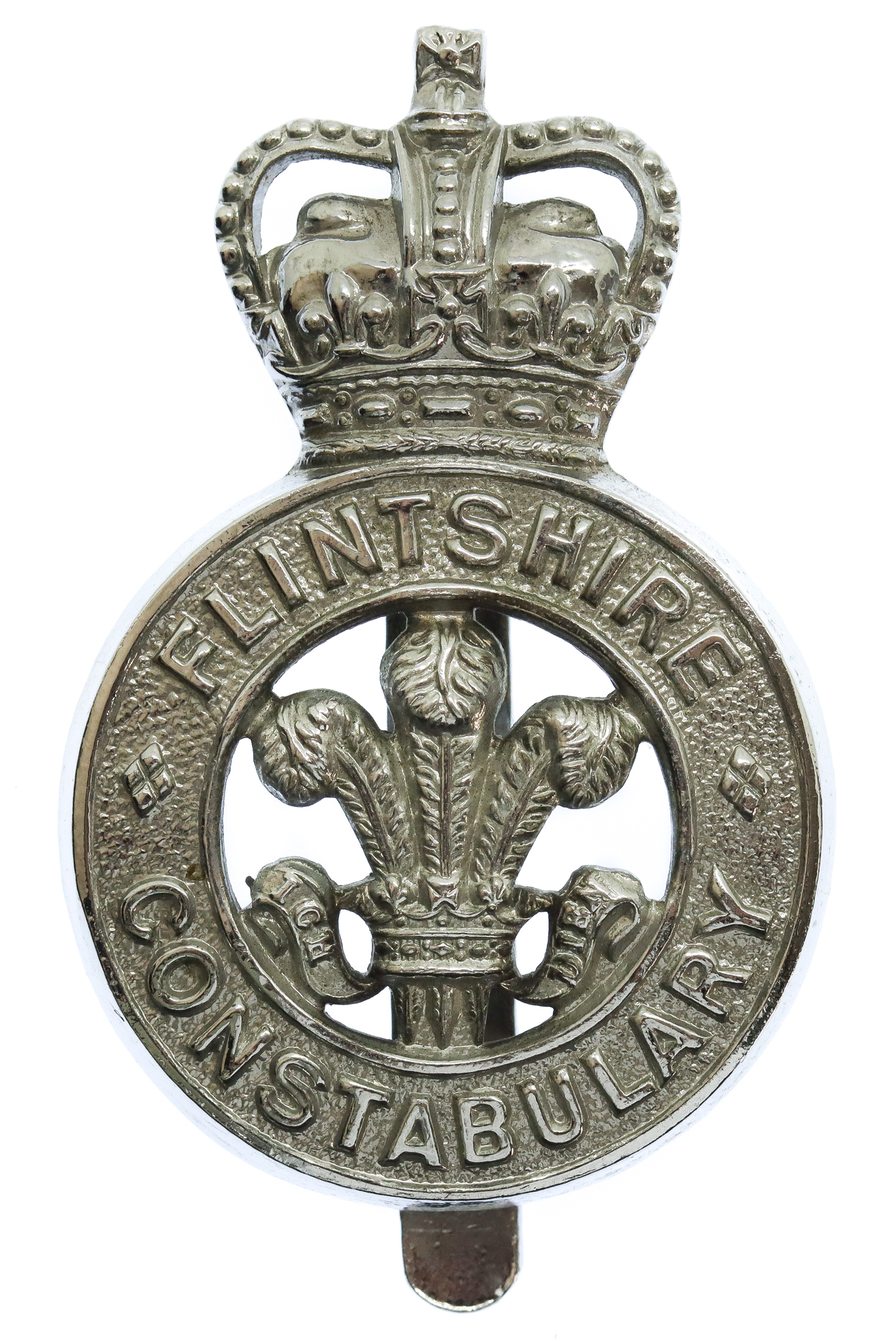 Flintshire Constabulary Cap Badge - Queen's Crown
