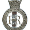 Newport Police Cap Badge - Queen's Crown