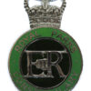 Royal Parks Police Enamelled Cap Badge - Queen's Crown