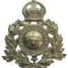 Ramsgate Borough Police Wreath Helmet Plate - King's Crown