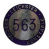 Leicester Special Constabulary Enamelled Cap/Lapel Badge (563)