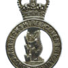 Warwickshire & Coventry Constabulary Cap Badge - Queen's Crown