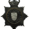 Gwynedd Constabulary Night Helmet Plate - Queen's Crown