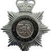 Nottinghamshire Police Enamelled Helmet Plate - Queen's Crown
