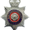 Northamptonshire Police Enamelled Helmet Plate - Queen's Crown