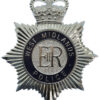 West Midlands Police  Enamelled Helmet Plate - Queen's Crown