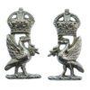 Pair of Liverpool City Police Collar Badges - King's Crown