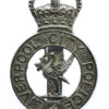 Liverpool City Police Cap Badge - Queen's Crown