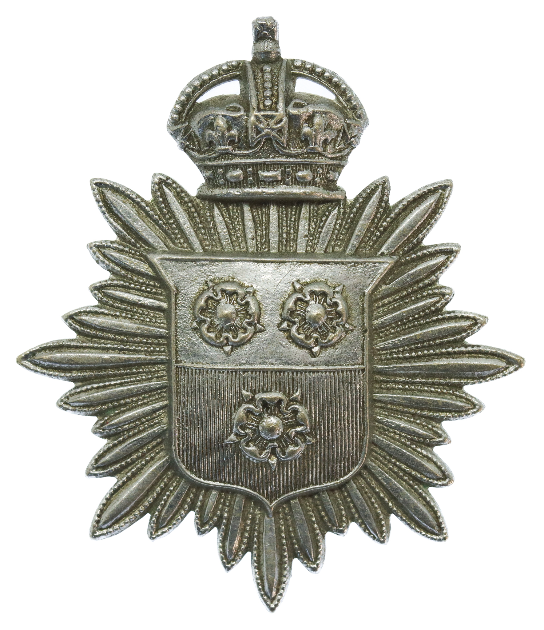 Southampton Police Star Cap Badge - King's Crown